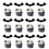 Halloween Cupcake Toppers Spider Skull Bat Ghost 12 Pcs 8