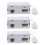 3X RJ45 Plug BT RJ11 Secondary Splitter-Telefon-Adapter 2