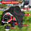 Waterproof Lawn Mower Cover Heavy Duty Black 3