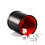 Leather Dice Cup Set Velvet-Lined 2 pcs 5