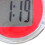 Motorcycle Handlebar Mount Clock Compact Red 8