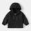 Kids' Windbreaker Jacket Hooded Zipper Solid Color for 8-9 2