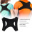Black posture corrector shoulder brace for chest hump and 6