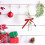 Knitted Christmas Tree Ornament White 30x11cm 5