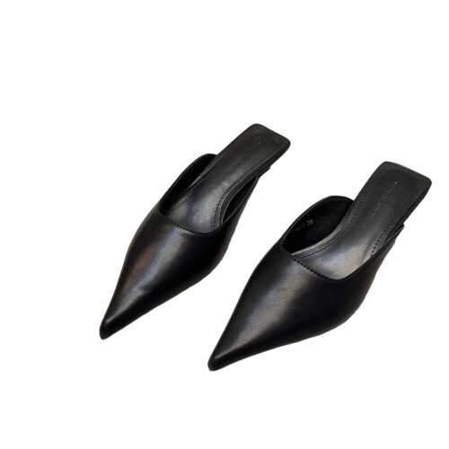 Pointed Toe Slippers Casual Half Slide 1 Pair 2