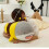 Striped Plush Pig Stuffed Animal 28cm 4