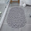Douchemat, antislip badmat met zuignappen en afvoer. 6