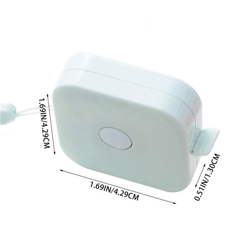 Plertrvy Retractable Soft Tape Measure 60 in 1 Pack 2