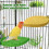 Parrot Leaf Standing Perch with Suction Cup and Grinding 3