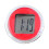 Motorcycle Handlebar Mount Clock Compact Red 4