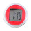 Motorcycle Handlebar Mount Clock Compact Red 5