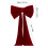 Extra Large Velvet Christmas Bow Tree Topper 6