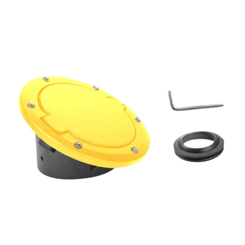 Gas Tank Cap Cover Yellow High Performance 2