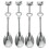 Pink Coffee Spoons Set Valentine's Wedding 8 pcs 5