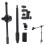 Overhead Phone Mount Black Adjustable Articulating Arm 4