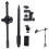 Overhead Phone Mount Black Adjustable Articulating Arm 6