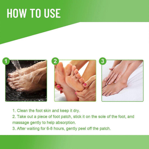 Herbal Foot Patch for Swelling Relief - Deep Cleansing & Relaxing Pads for Better Sleep 2