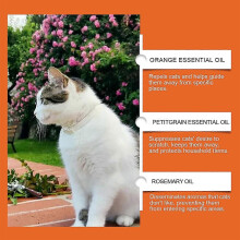 (2pcs) Cat Deterrent Spray Natural Scratching Cats Anti Scratch Spray No Stimulation Orange Fragrance Sofa Furniture Protectors