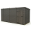 13x6 Pent Composite Shed Tanalised (Single Door, No Windows) 2