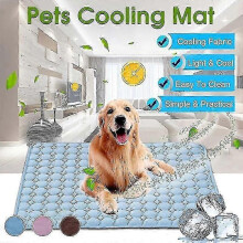 Dog Mat Cooling Summer Pad for Dogs Cat Blanket Sofa Breathable Pet Dog Bed Washable