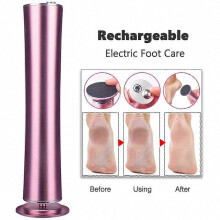 (UK, pink) Electric Foot Grinder Callus Remover Pedicure Tool, 50% Off