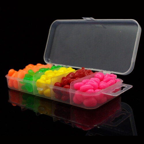 Soft Fishing Lure Corn Flavor 200 pcs 2