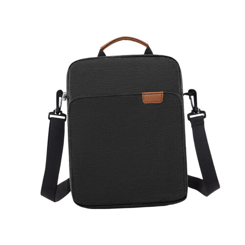 Touch Screen Tablet Sleeve Case Black Plush Lining 1