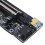 PCIe GPU Card Set Black Aluminum Copper Cooling 7