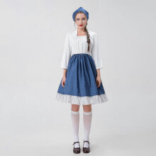 (M) S-xxl Costume Manor Maid Costume Maid Long Dress For Oktoberfest Traditional Costumes