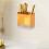 Wall-Mounted Tableware Basket Hollow Utensil Holder 4