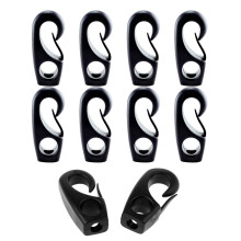 10 stuks roeiboten Tie Cord Hook Herbruikbare boten Shock Cord