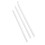 Verticale blinde openingsstang met handvat en stok Wit plastic 1