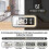 Digital Alarm Clock, Adjustable Brightness Mirror Led Clock (black)_m24 3
