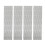 4 Stuks Surfplank Tractie Pad Surfplank Dek Front-Lichtgrijs 1