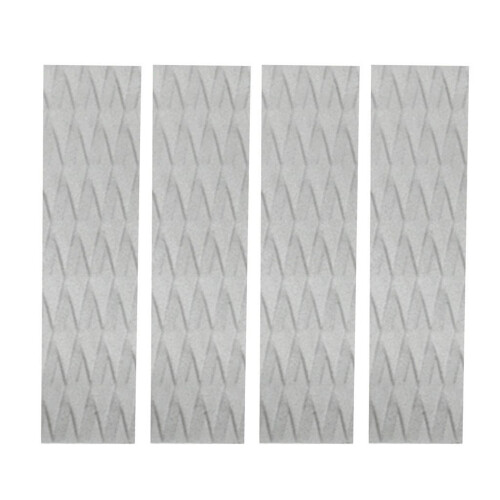 4 Stuks Surfplank Tractie Pad Surfplank Dek Front-Lichtgrijs