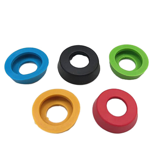 2pcs Billiard Cue Tail Cover Protective-Yellow 21.5MM large 2