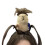 Funny Capybara Hairband Comfortable Face Props Soft Stage-Brown 1