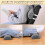 Leg Pillow Semi Roll Medium Soft Support for Sleep Rest 5