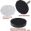 50Mm Sanding Disc with Hook And Loop Backing, Water Proof Sandpaper for Uniform Sanding, 300 Pieces Set 3
