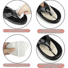 (Transparent) 3 Pairs Metatarsal Pads For Flip Flops, Gel Metatarsal Pads For Flip-flops Thong Sandals, Forefoot Pads For Thong Sandal - KeJ