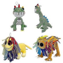 (Yarnaby B) Nightmare Critters Plush Toy Yarnaby Plushies Poppy Playtime 4 Doll Kids Gifts _a