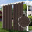 Outdoor Sunscreen Blackout Curtains Brown 100" x 84" 1 Panel 7
