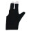 Snooker Cue Glove Black 3-Finger Design 2