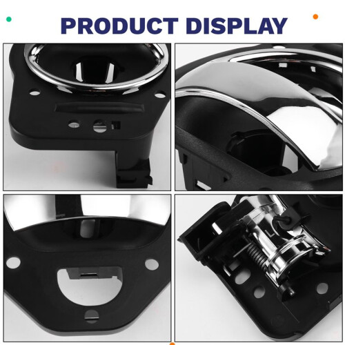 Car Interior Door Handle Front Door Pull Handle DHA65217 for Chevy HHR 2006-2011 Left 1