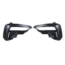 1Pair Front Bumper Fog Light Cover Grille Bezel for  Optima K5 2019-2020 86593-D4500 86594D5500 Fog Lamp Trim Frame