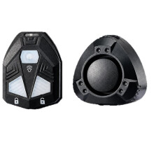 Bicycle Anti-Theft Electronic Horn: USB-Rechargeable, Remote-Controlled, Highly Sensitive, High-Decibel Cycling Alarm