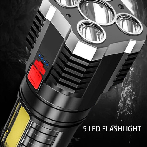 LED Flashlight Outdoor Camping 3 Modes Dimmable Torch 2