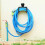 Wall-Mount Garden Hose Holder Metal 2 Pack Black 2