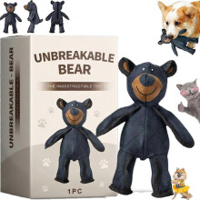 Indestructible Dog Toy for Heavy Chewers: Unbreakable Bear for Large Dogs