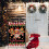Christmas gingerbread house flag burlap 28x40 4